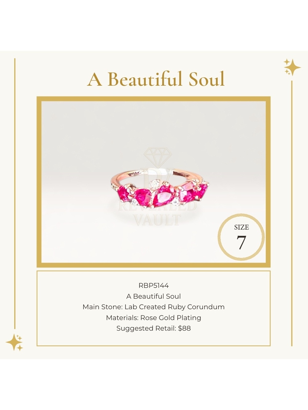 A Beautiful Soul - Size 7 - July Birthday